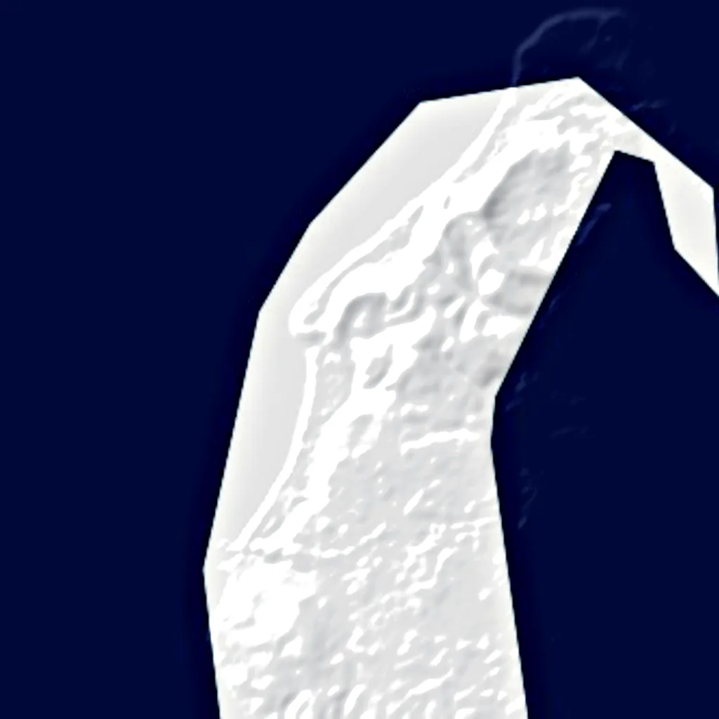 Aitutaki seen from above (Sentinel-2)