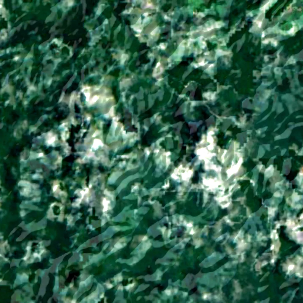 Amami Ōshima seen from above (Sentinel-2)