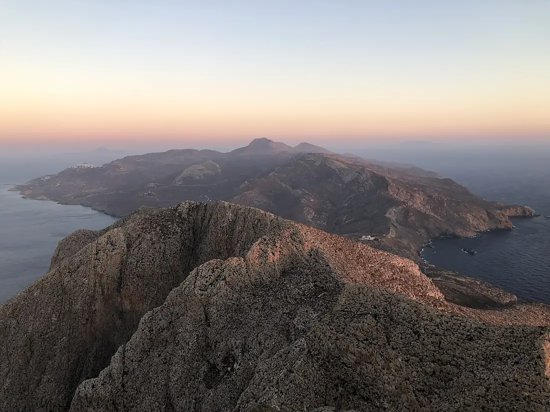 Anafi view from monolithos