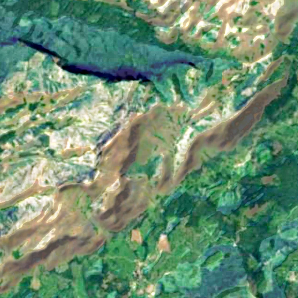 Anamudi seen from above (Sentinel-2)