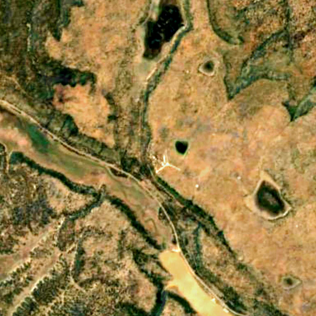 Anderson Mesa Station seen from above (Sentinel-2)