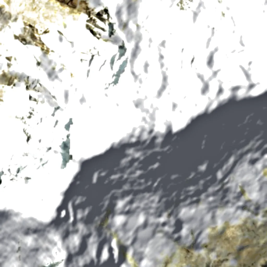 Annapurna I seen from above (Sentinel-2)