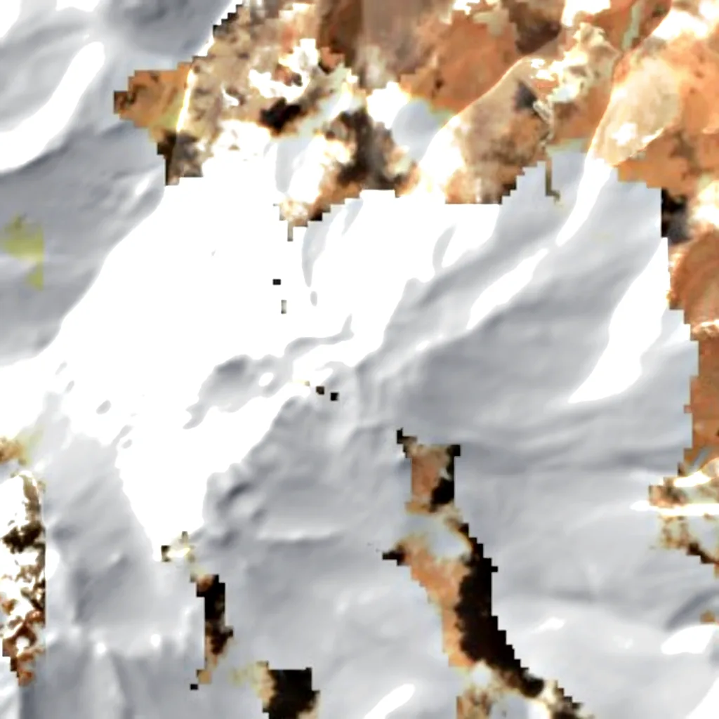 Antofalla seen from above (Sentinel-2)