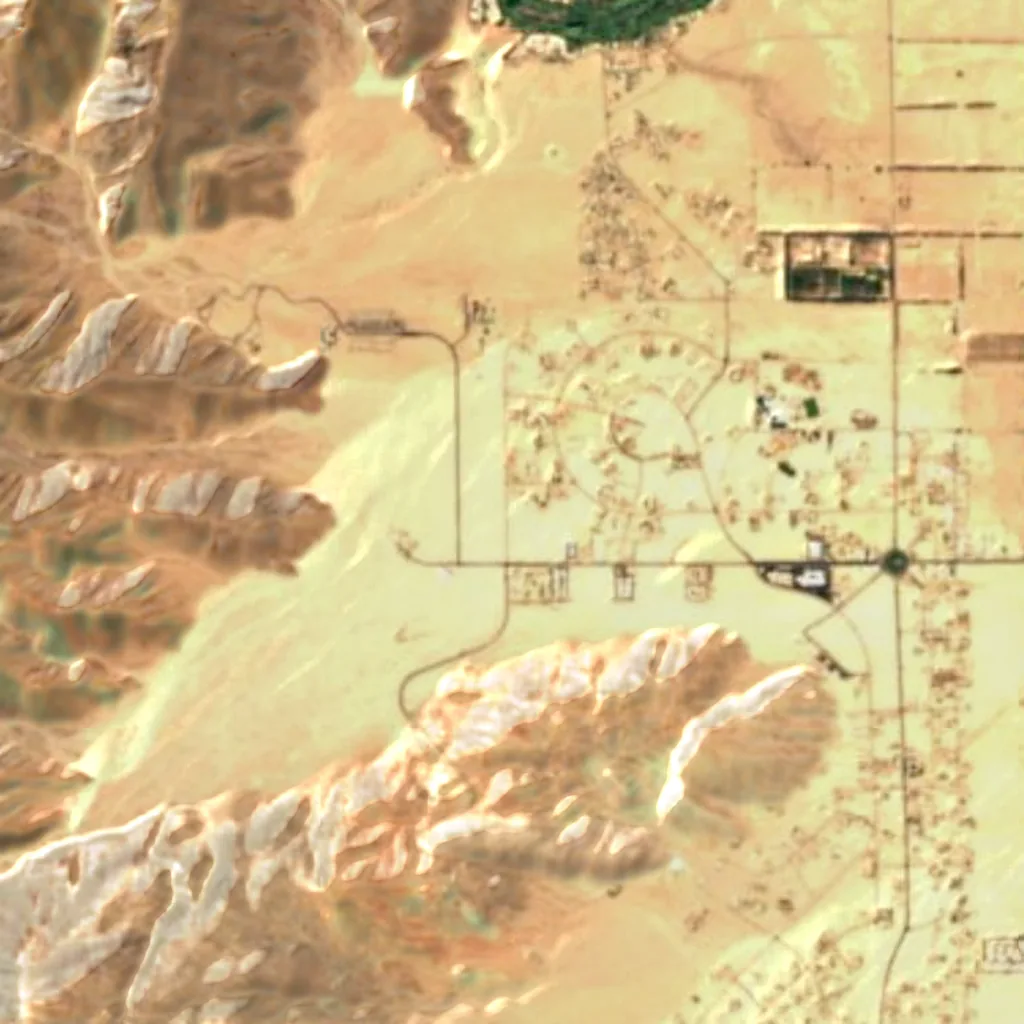 Anza-Borrego Desert State Park seen from above (Sentinel-2)
