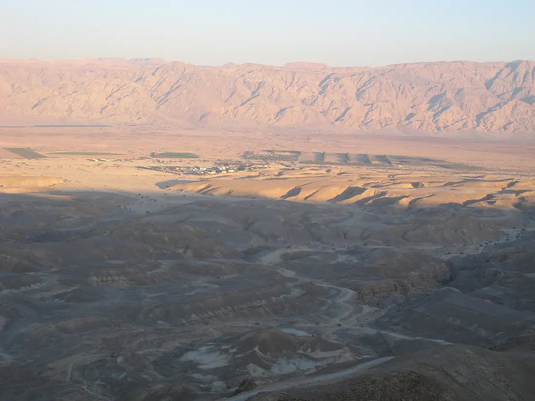 Wadi Aravah Sunset Israel Jordan