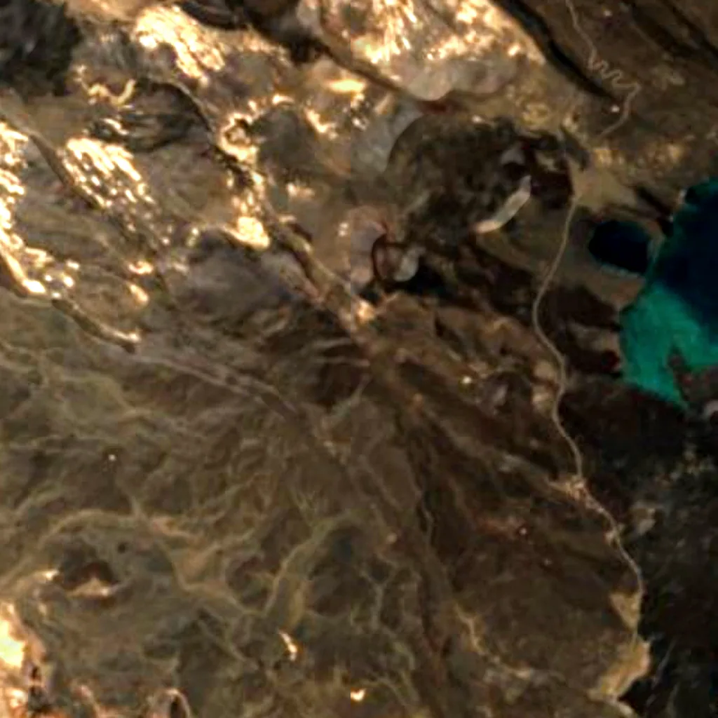 Ardoukoba seen from above (Sentinel-2)