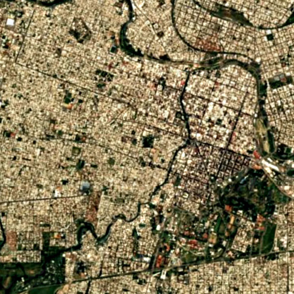 Argentine National Observatory seen from above (Sentinel-2)