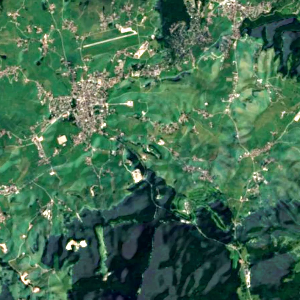 Asiago Astrophysical Observatory seen from above (Sentinel-2)