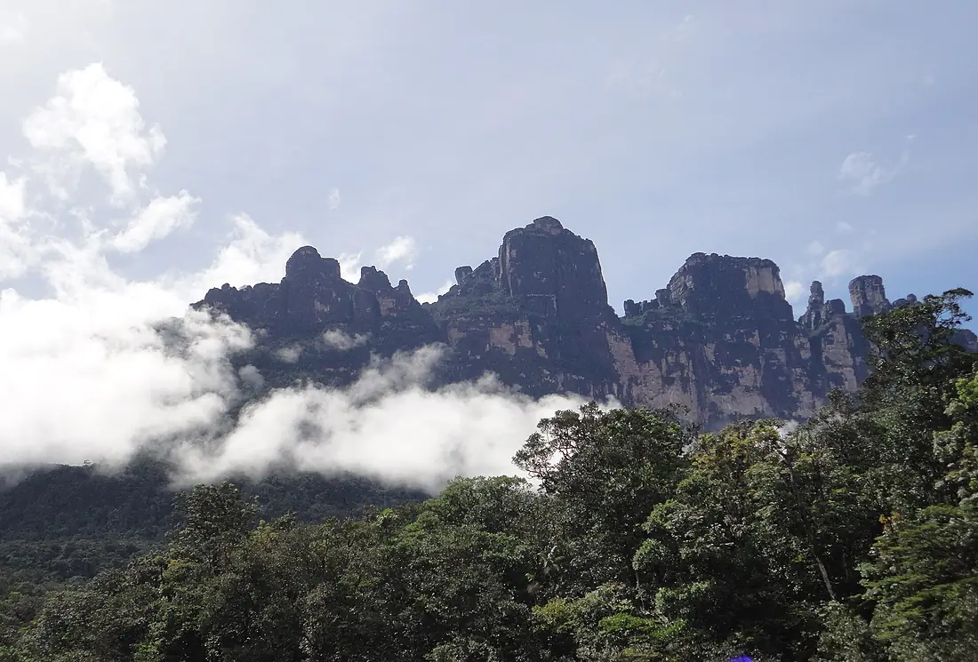 Auyantepui of Venezuela