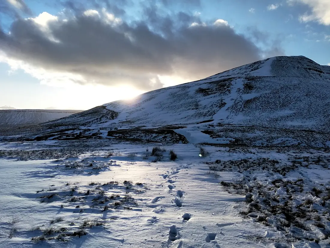 20200227 Brecon snow trail