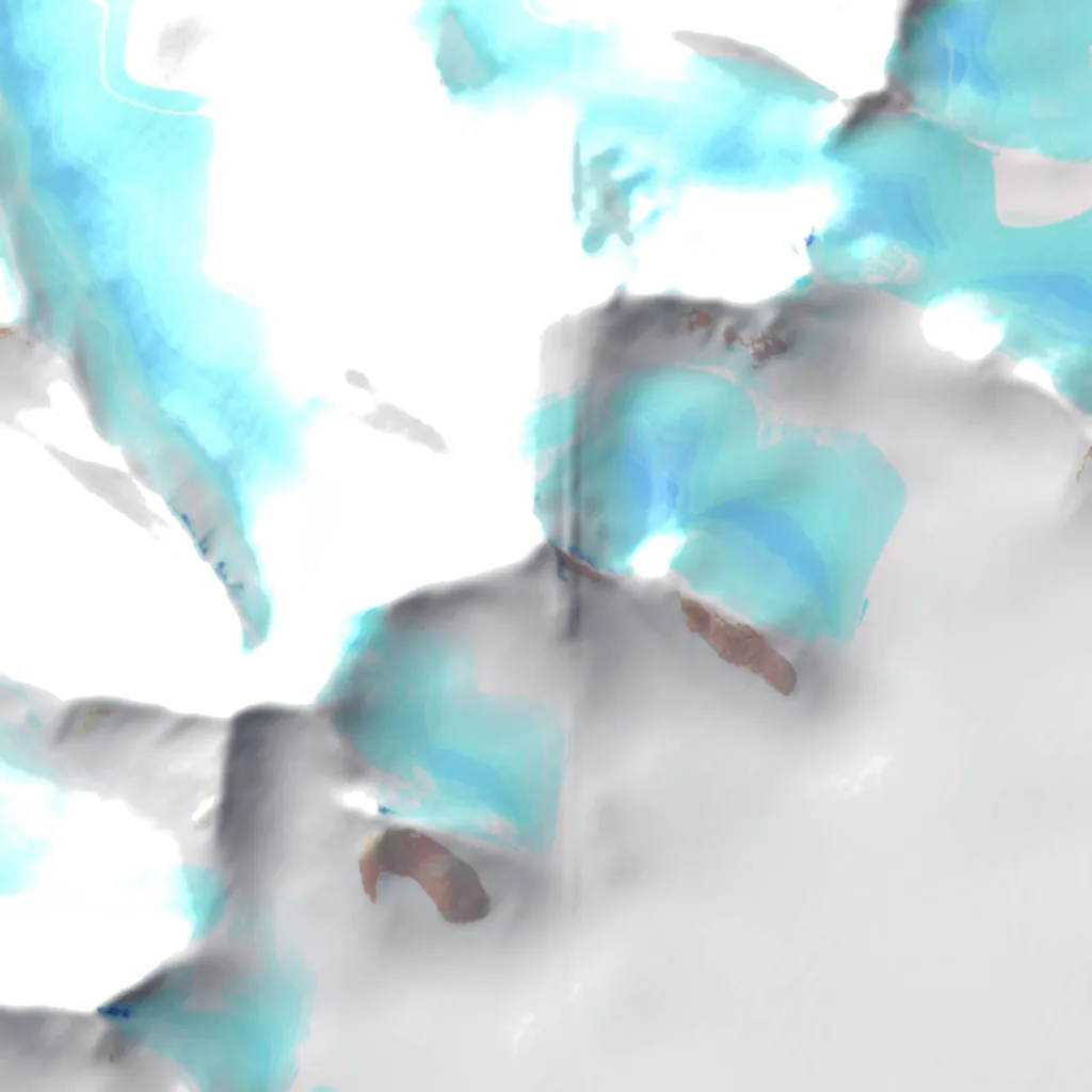 Barbeau Peak seen from above (Sentinel-2)