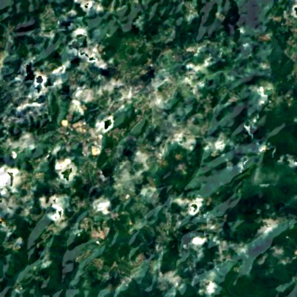Bisei Spaceguard Center seen from above (Sentinel-2)