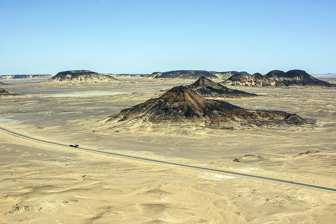 Alone in the Black Desert