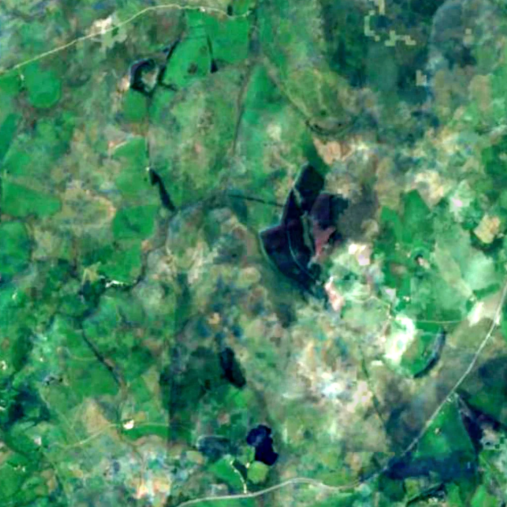 Bodmin Moor seen from above (Sentinel-2)