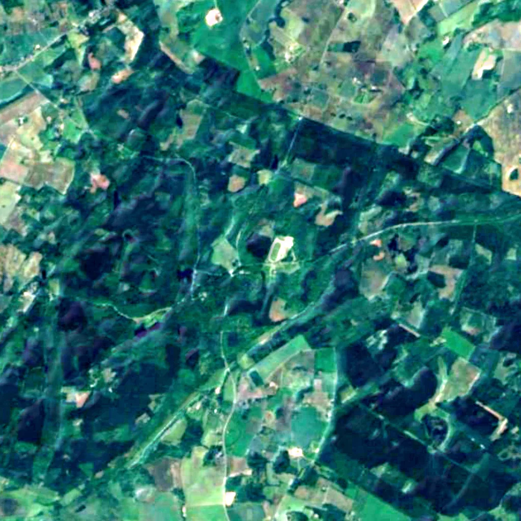Bornholm seen from above (Sentinel-2)