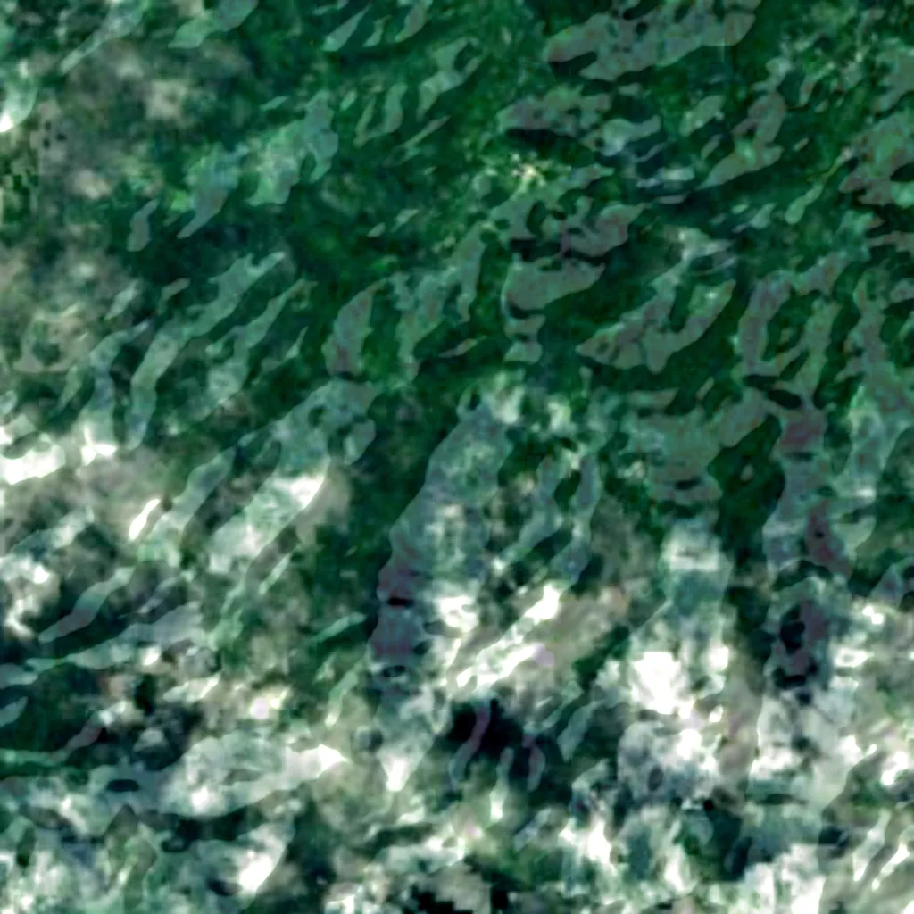 Bougainville Island seen from above (Sentinel-2)