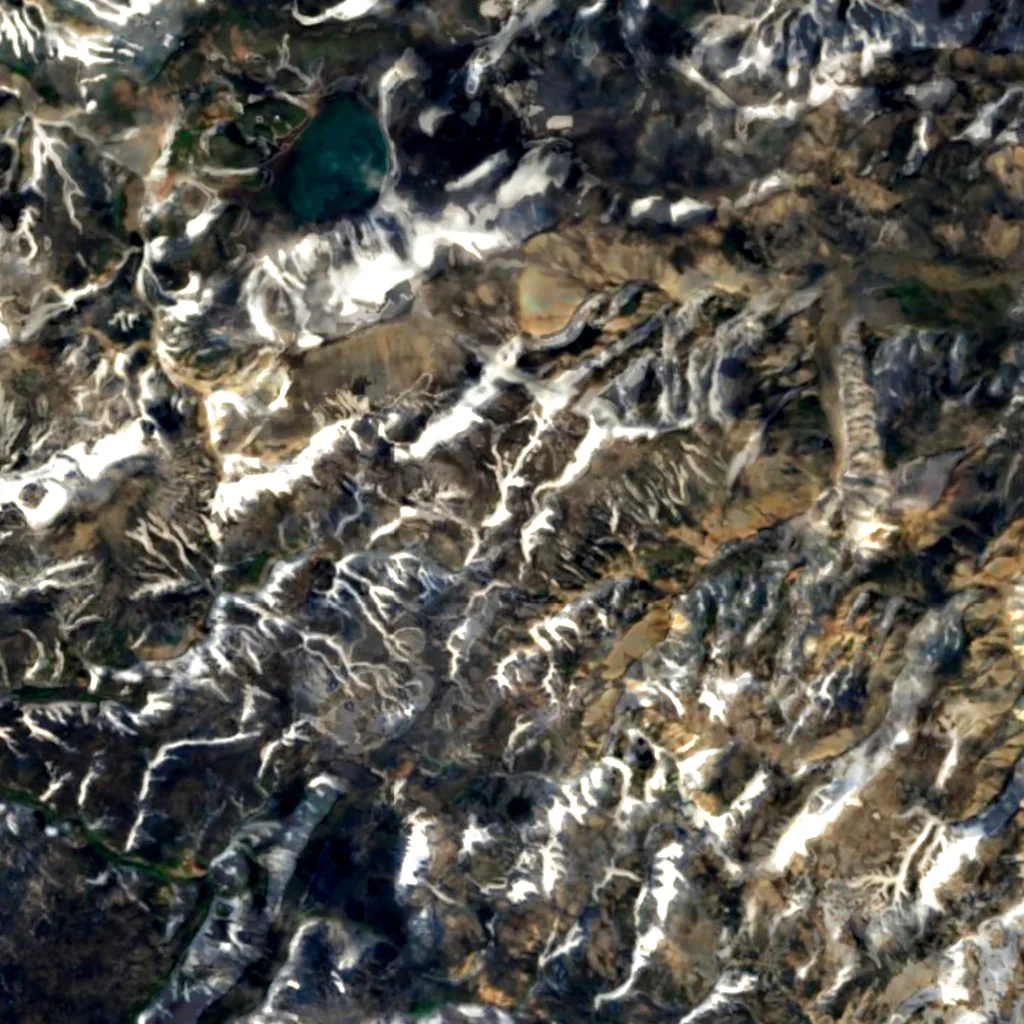 Brennisteinsalda seen from above (Sentinel-2)