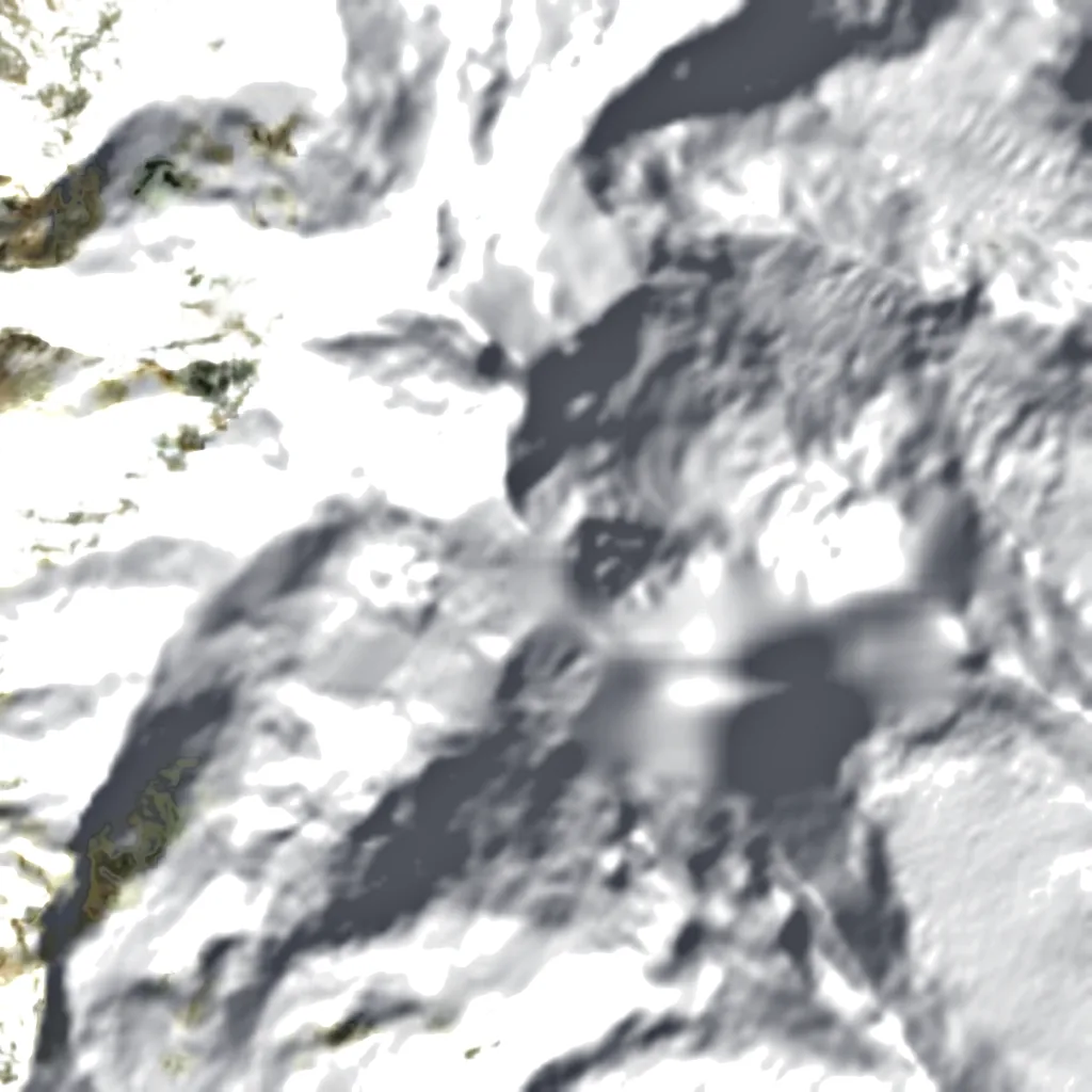Broad Peak seen from above (Sentinel-2)