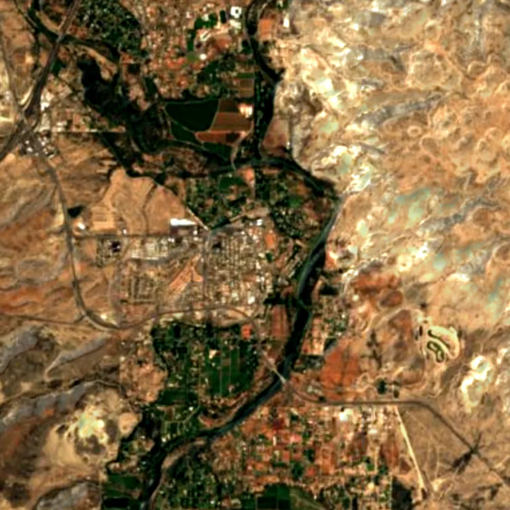 Camp Verde seen from above (Sentinel-2)