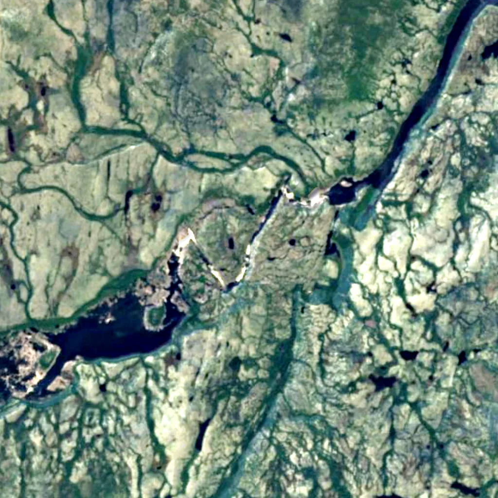 Canyon Eaton seen from above (Sentinel-2)