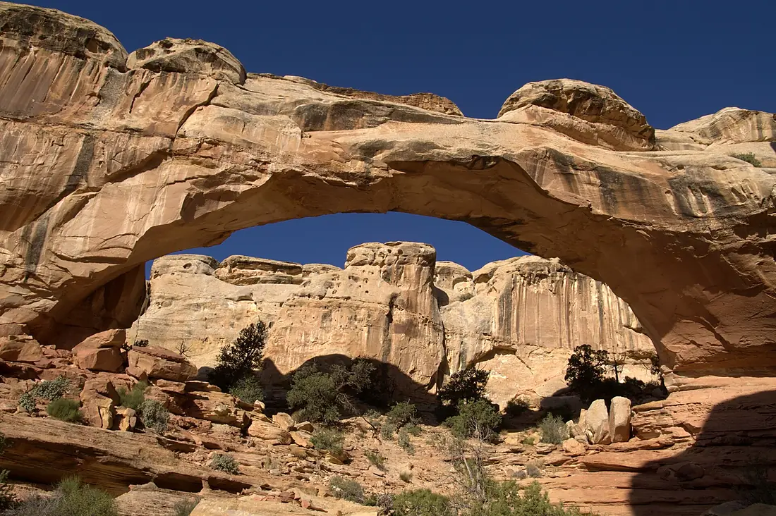 Hickman Bridge Capitol Reef National Park USA