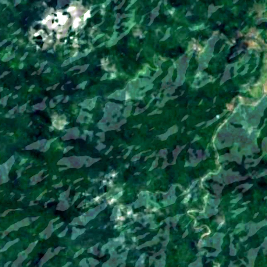 Catanduanes seen from above (Sentinel-2)