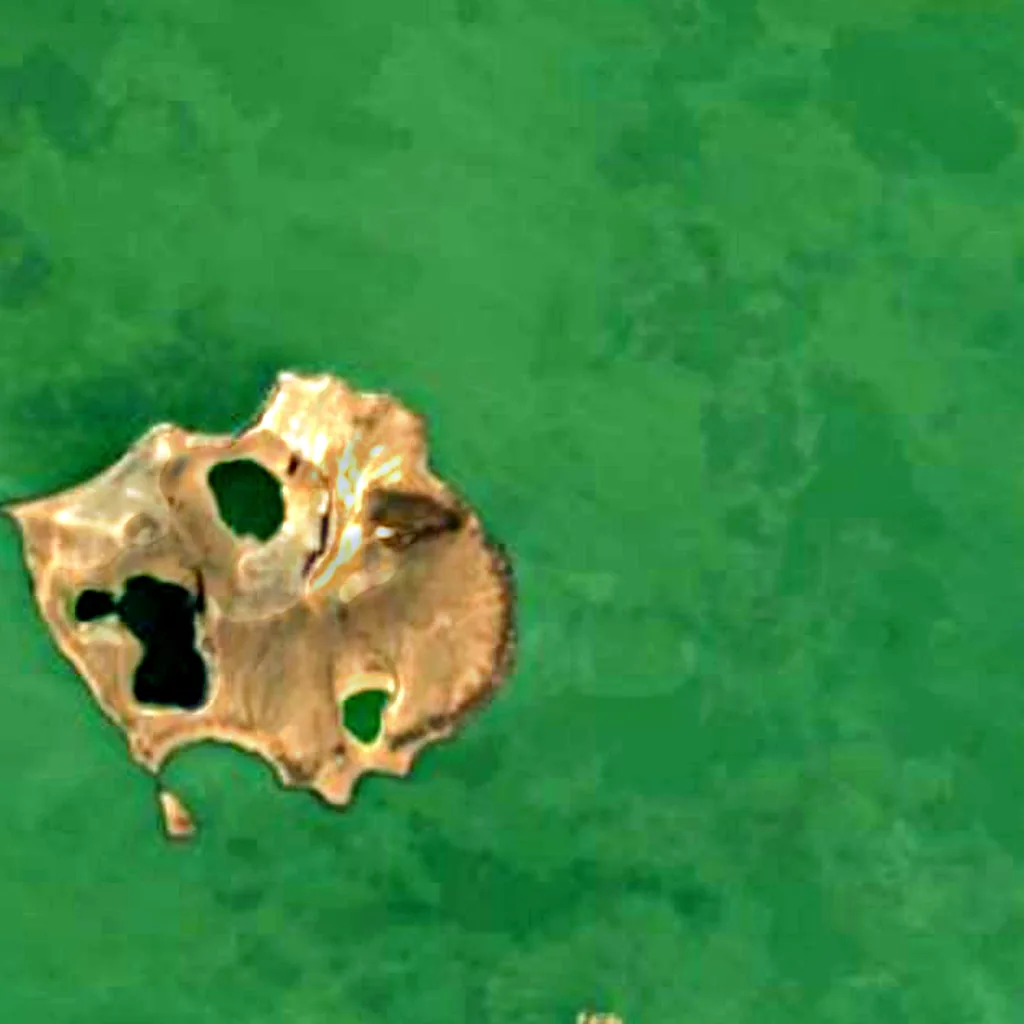 Central Island seen from above (Sentinel-2)