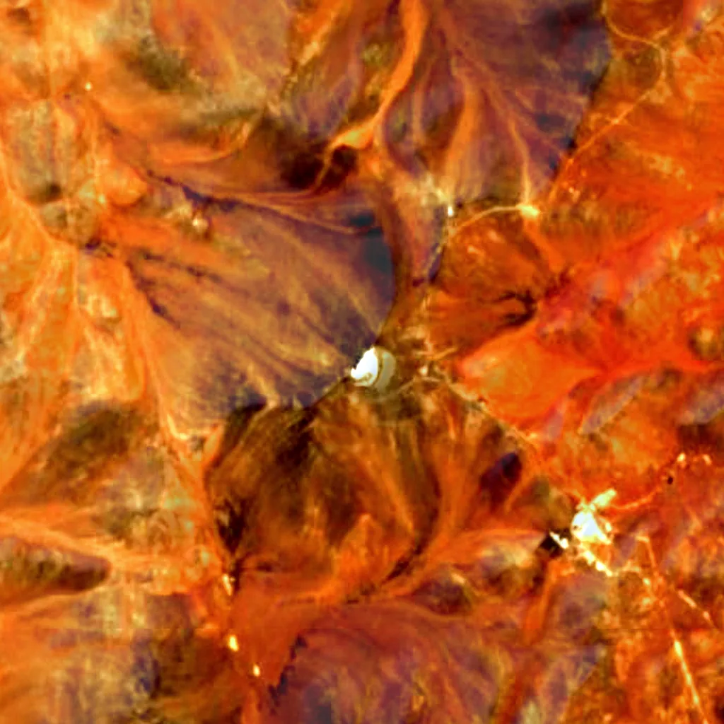 Cerro Paranal seen from above (Sentinel-2)