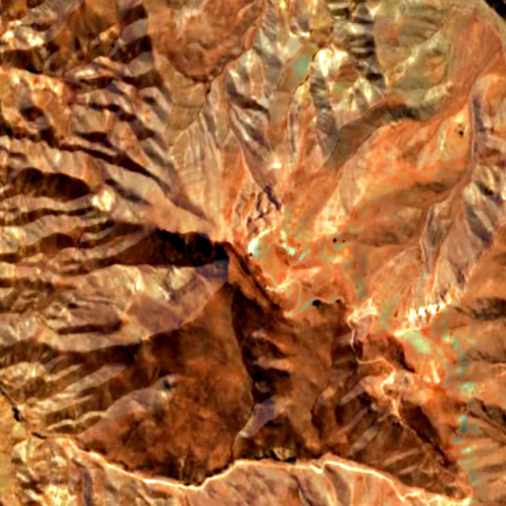 Cerro Tololo Inter-American Observatory seen from above (Sentinel-2)