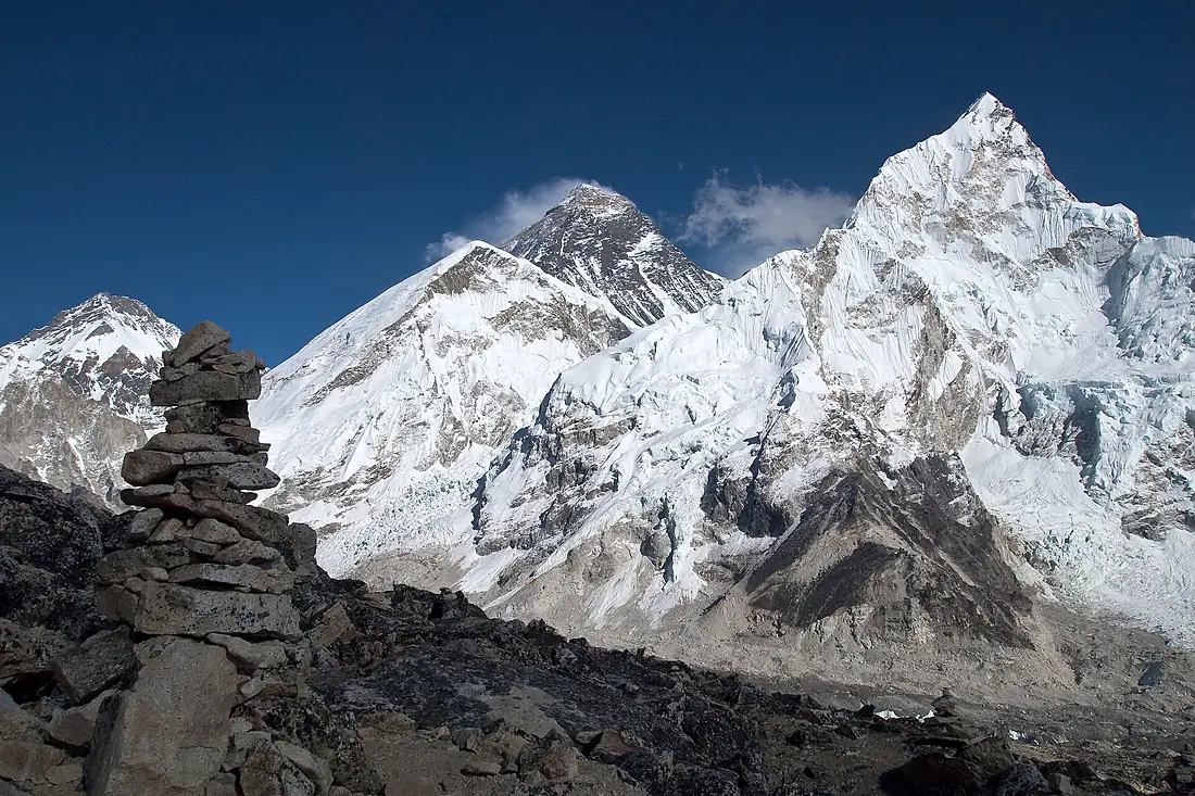 Changtse, Everest West Shoulder, Mount Everest, Nuptse, Nepal, Himalayas