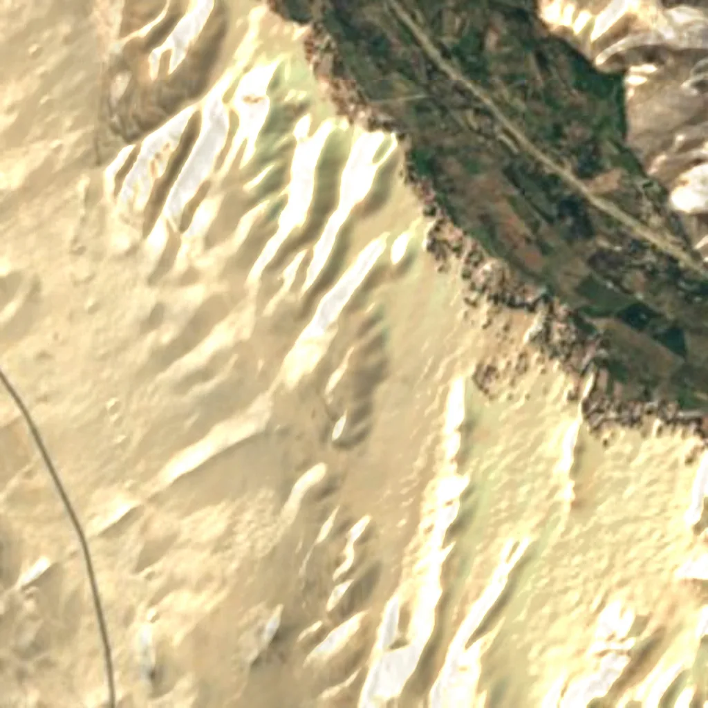 Chankillo seen from above (Sentinel-2)
