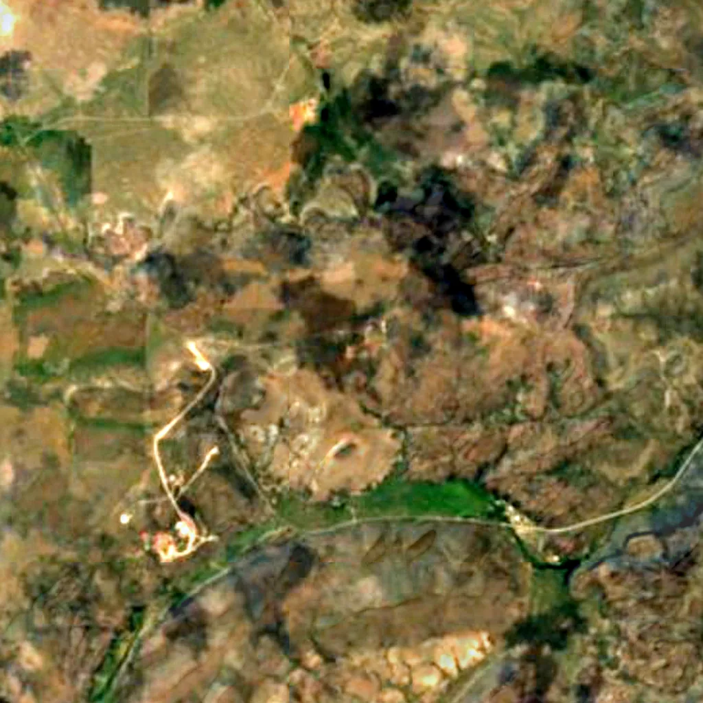 Chihuahuan Desert seen from above (Sentinel-2)