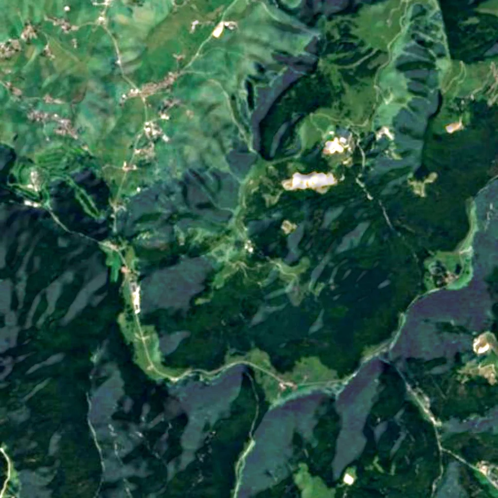 Cima Ekar Observing Station seen from above (Sentinel-2)
