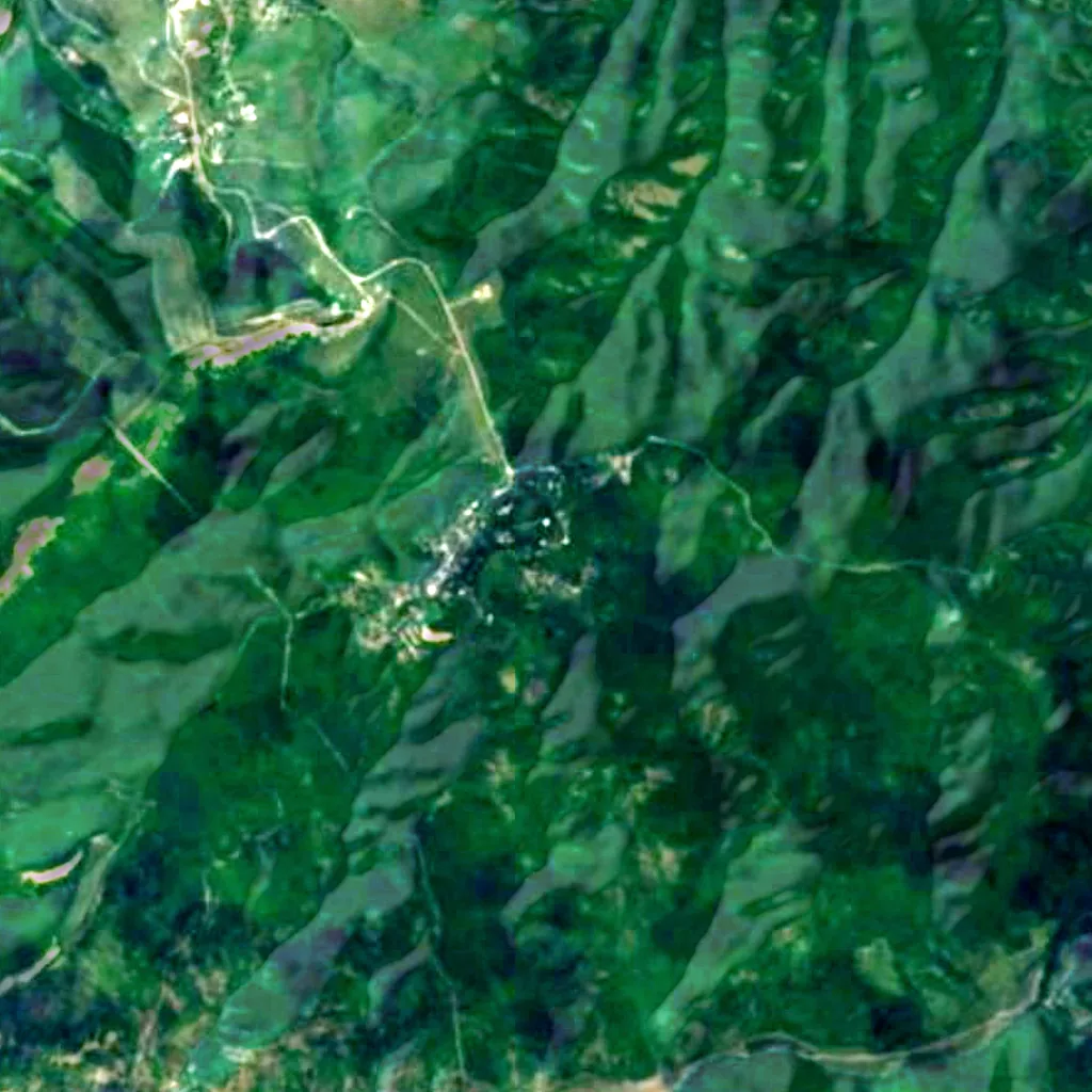 Crimean Astrophysical Observatory seen from above (Sentinel-2)