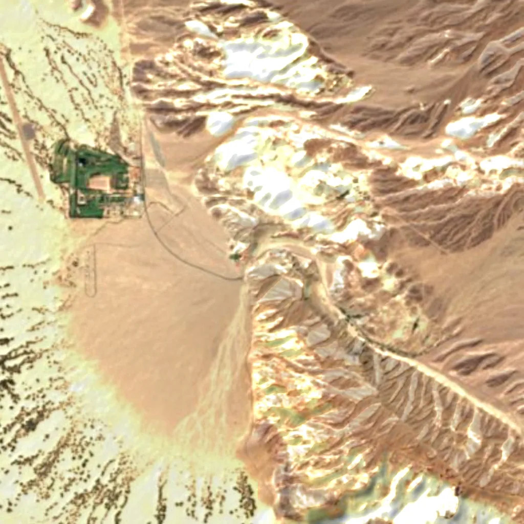 Death Valley National Park seen from above (Sentinel-2)