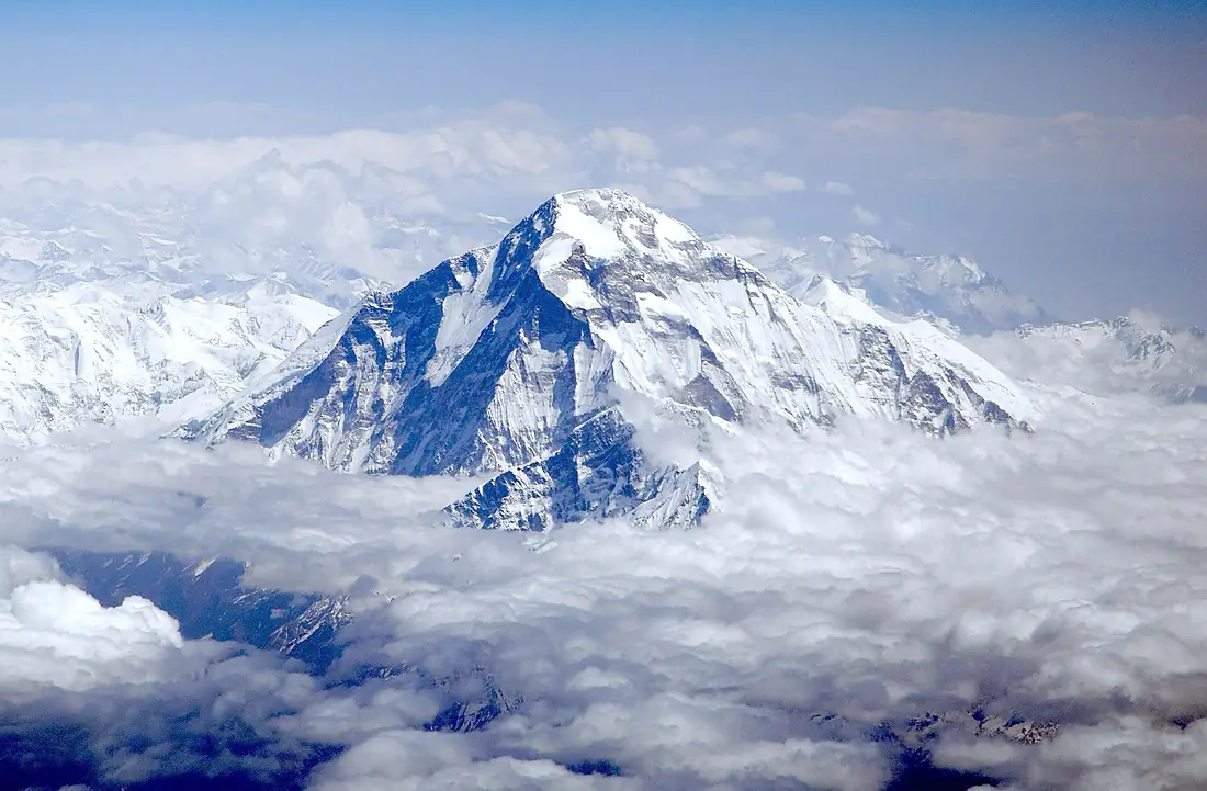 Dhaulagiri - view from aircraft