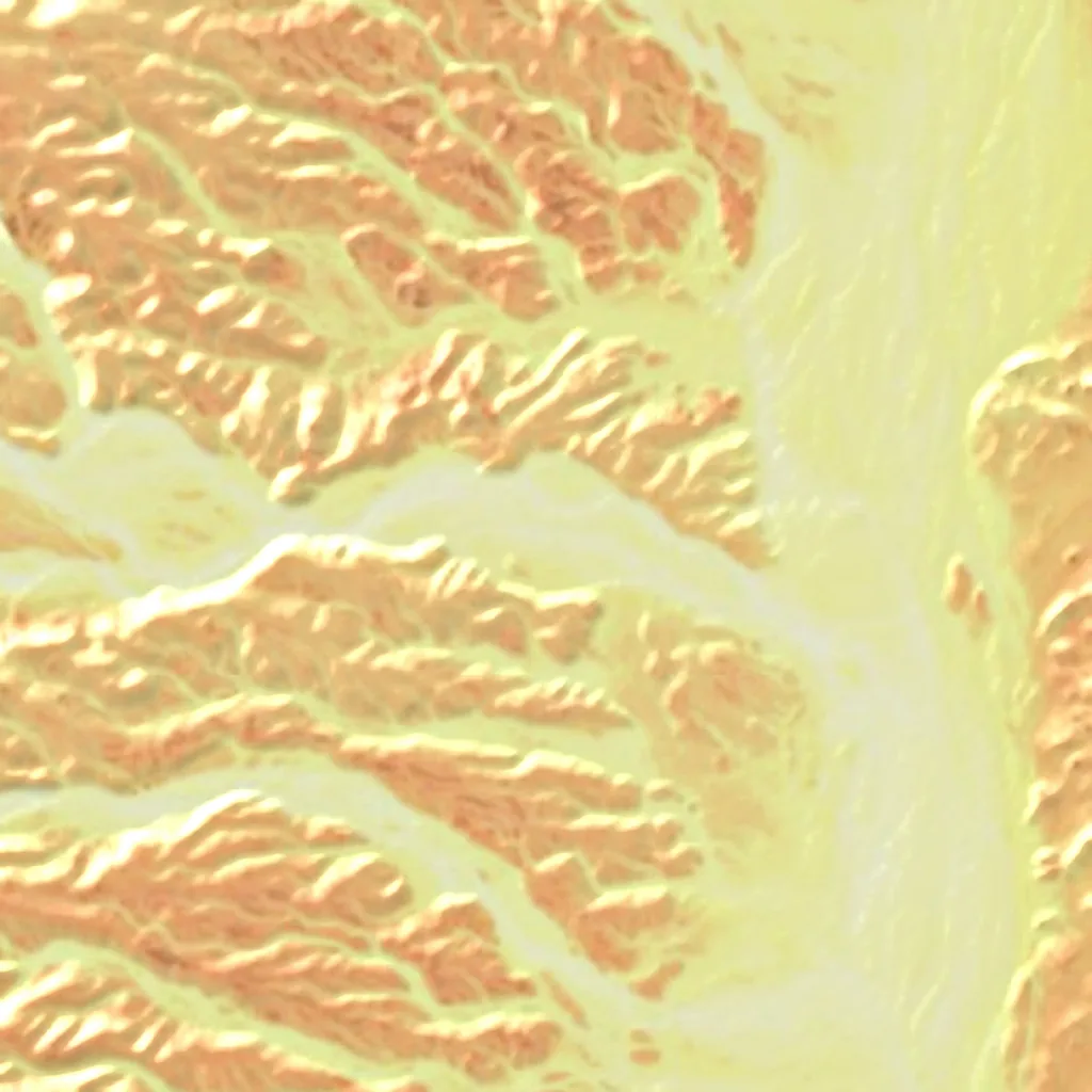 Eastern Desert seen from above (Sentinel-2)