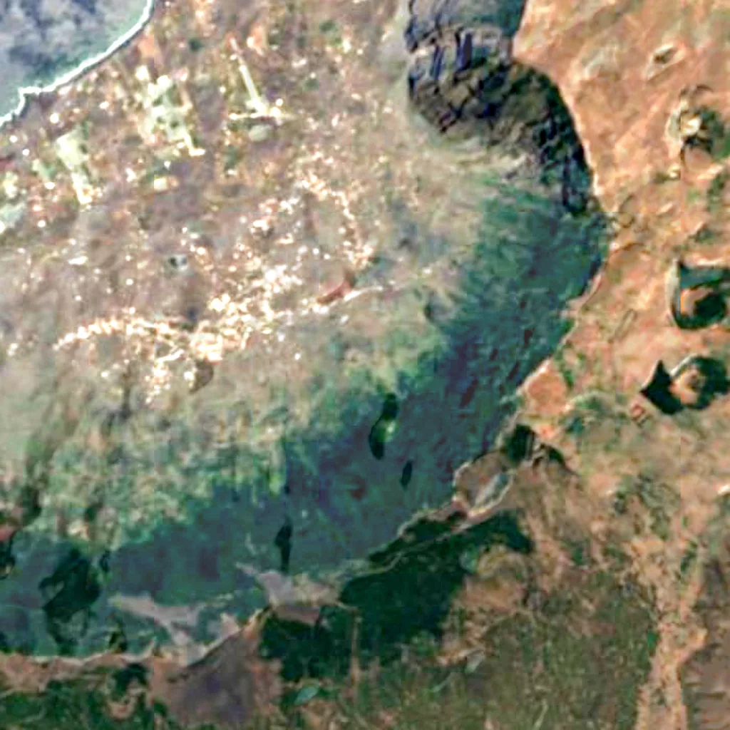 El Hierro seen from above (Sentinel-2)