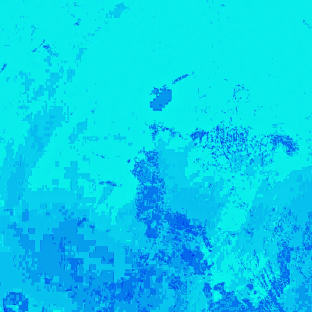Elgygytgyn Lake seen from above (Sentinel-2)