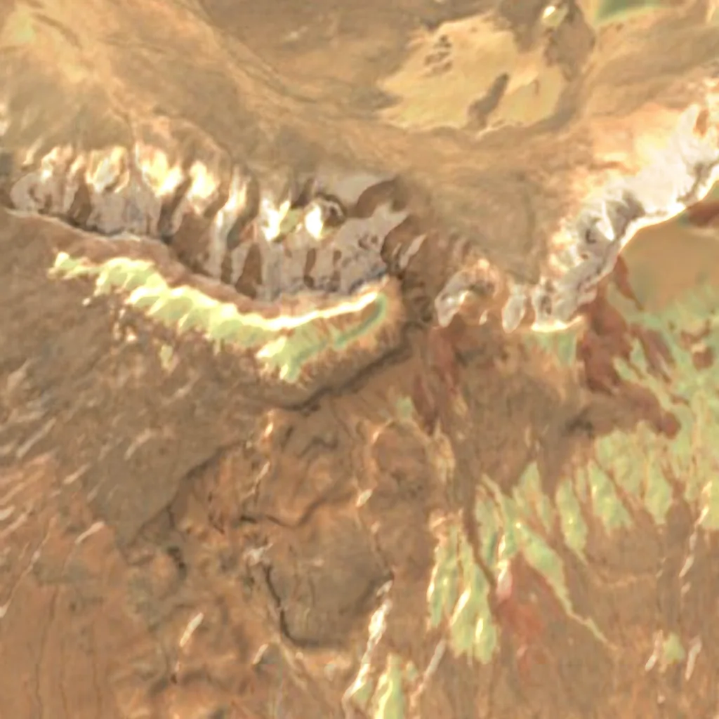 Emi Koussi seen from above (Sentinel-2)