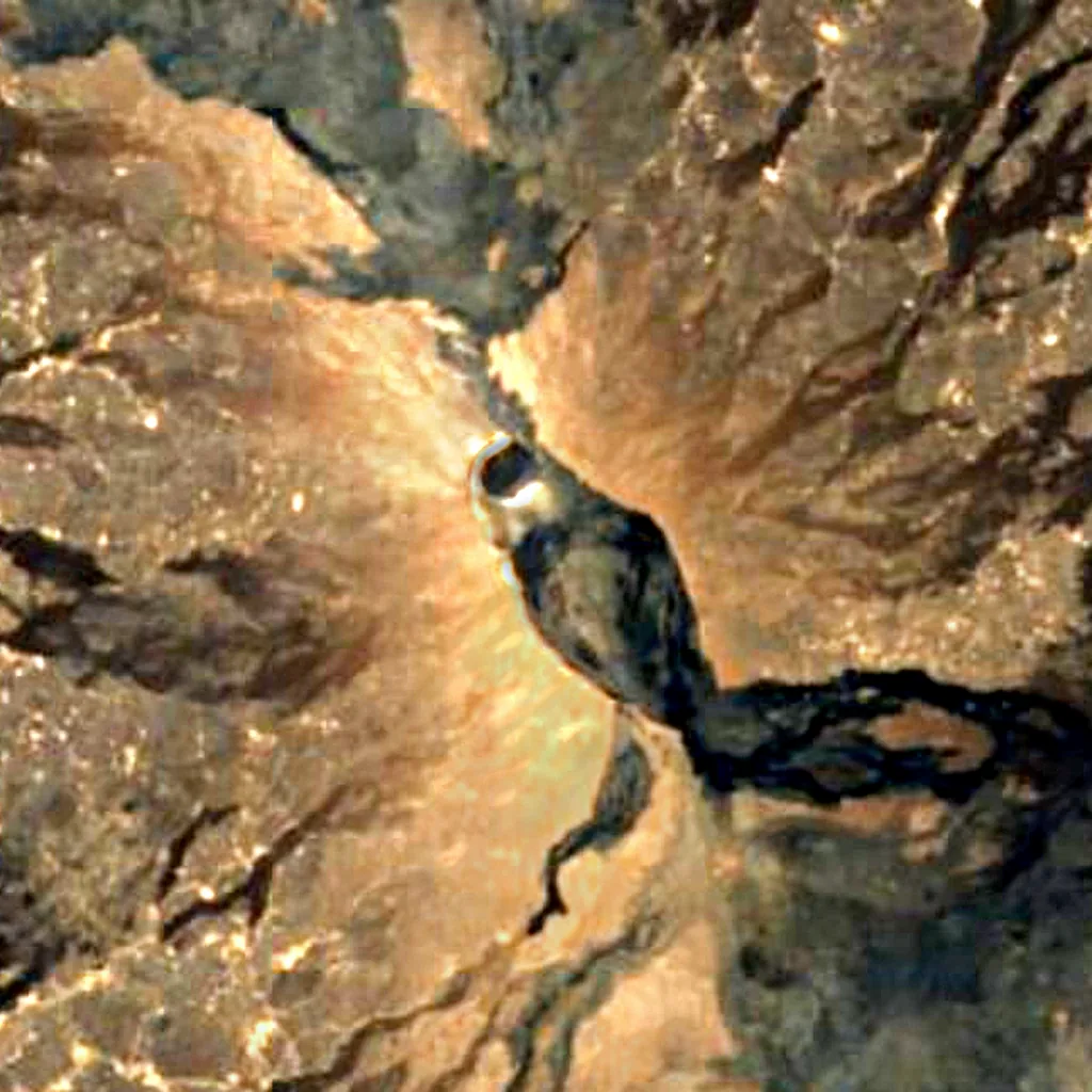 Erta Ale seen from above (Sentinel-2)