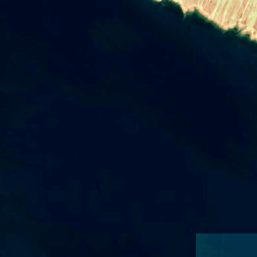 Euphrates Lake seen from above (Sentinel-2)