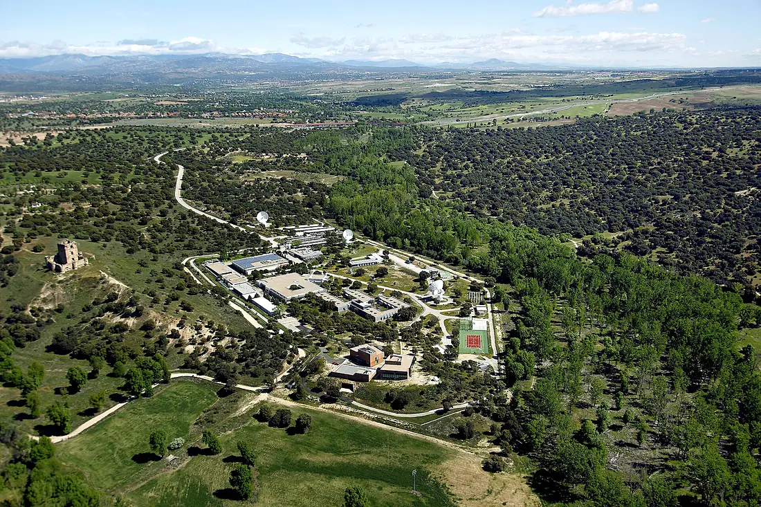 Aerial view of ESAC and sorroundings, 2014 ESA335462