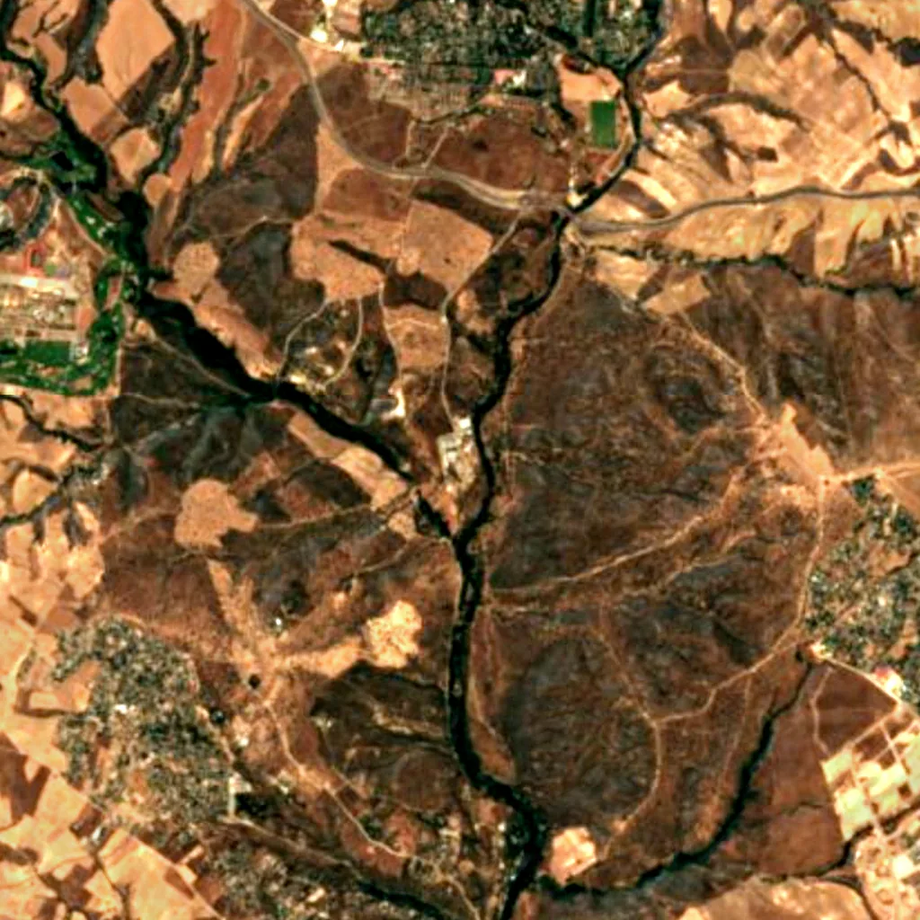 European Space Astronomy Centre seen from above (Sentinel-2)