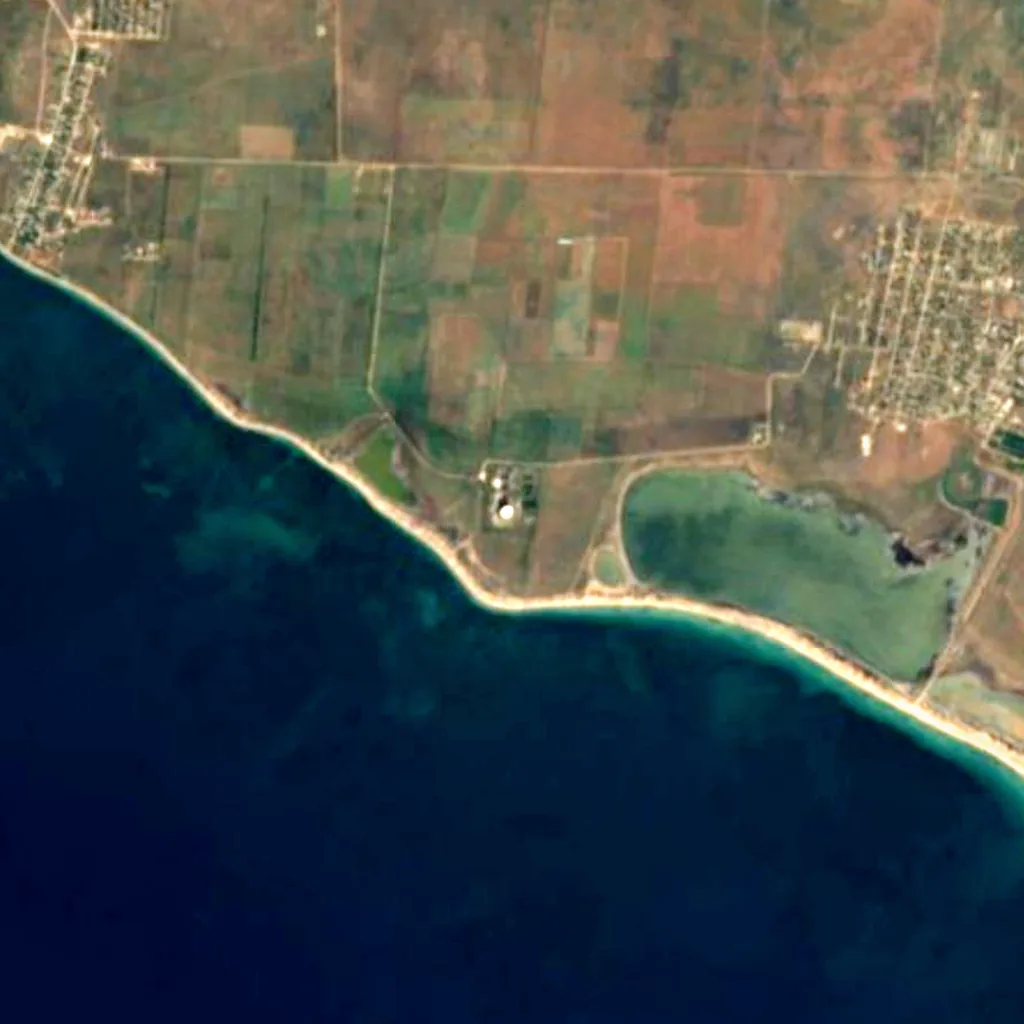 Evpatoria Observatory seen from above (Sentinel-2)