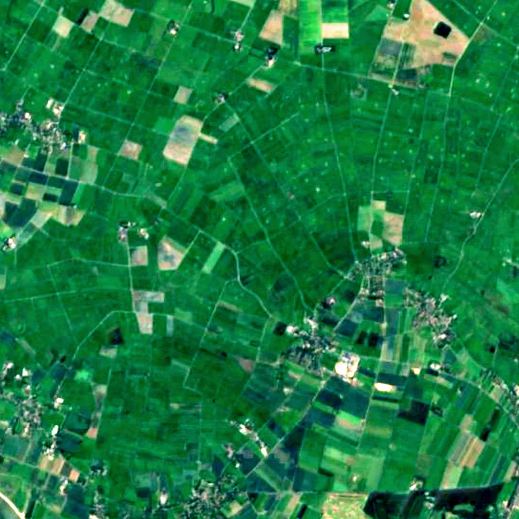 Föhr seen from above (Sentinel-2)