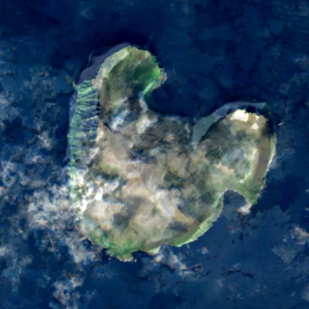 Fugloy seen from above (Sentinel-2)