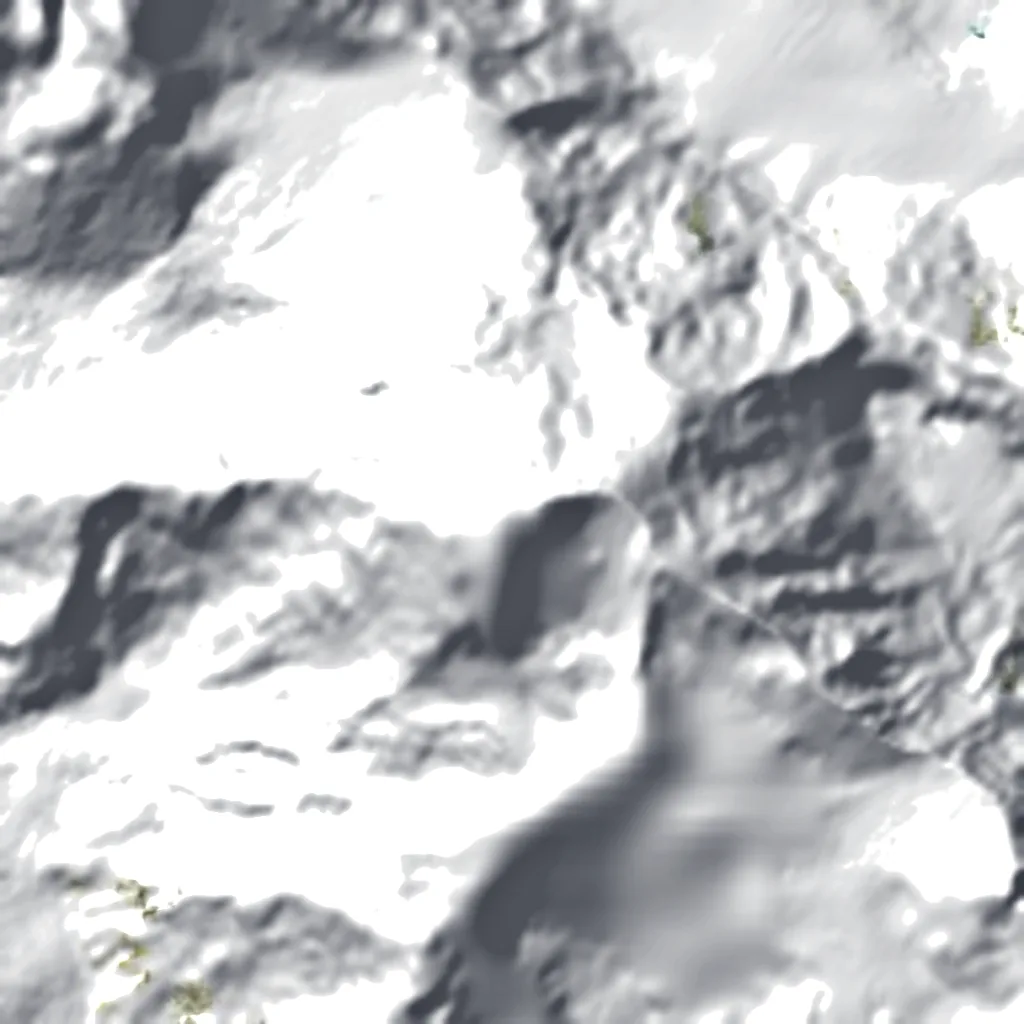 Gasherbrum seen from above (Sentinel-2)