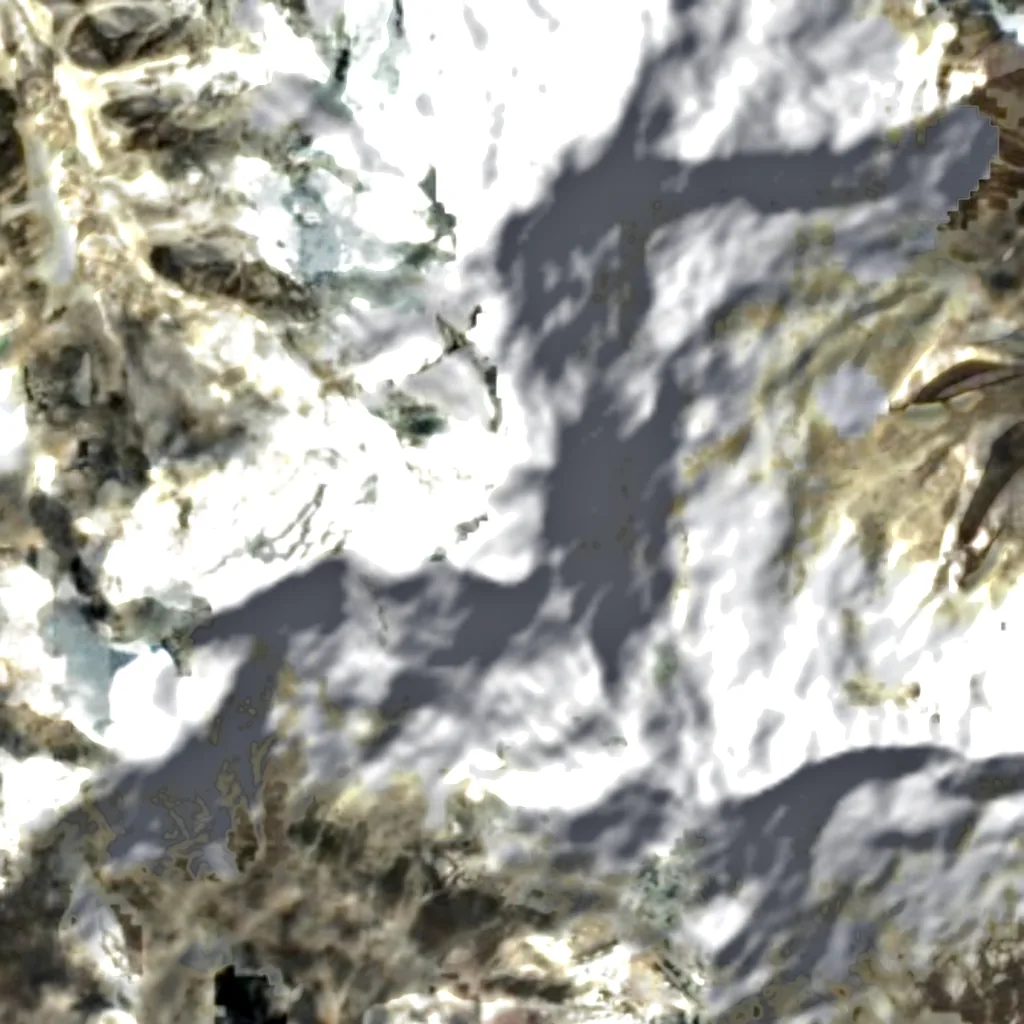 Gauri Sankar seen from above (Sentinel-2)