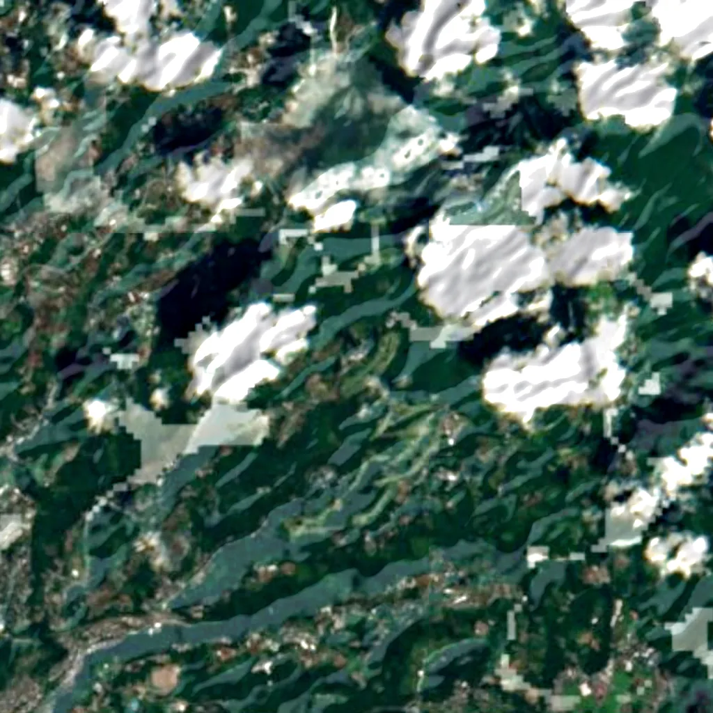 Gekko Observatory seen from above (Sentinel-2)